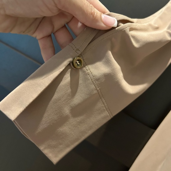 ANDAMANE
Ginevra Button-Down Mini Shirt Dress beige size M - Picture 8 of 9